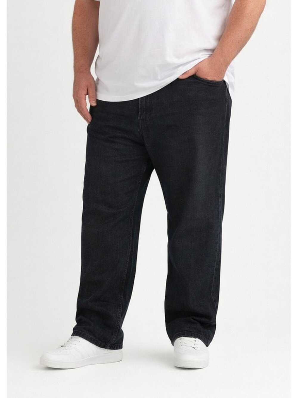 Big Dude Jeans Men's Size 54x31 Smokey Black Stretch Denim Straight Leg NWT